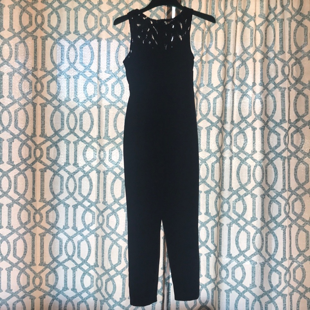 Boutique lace jumpsuit, petite